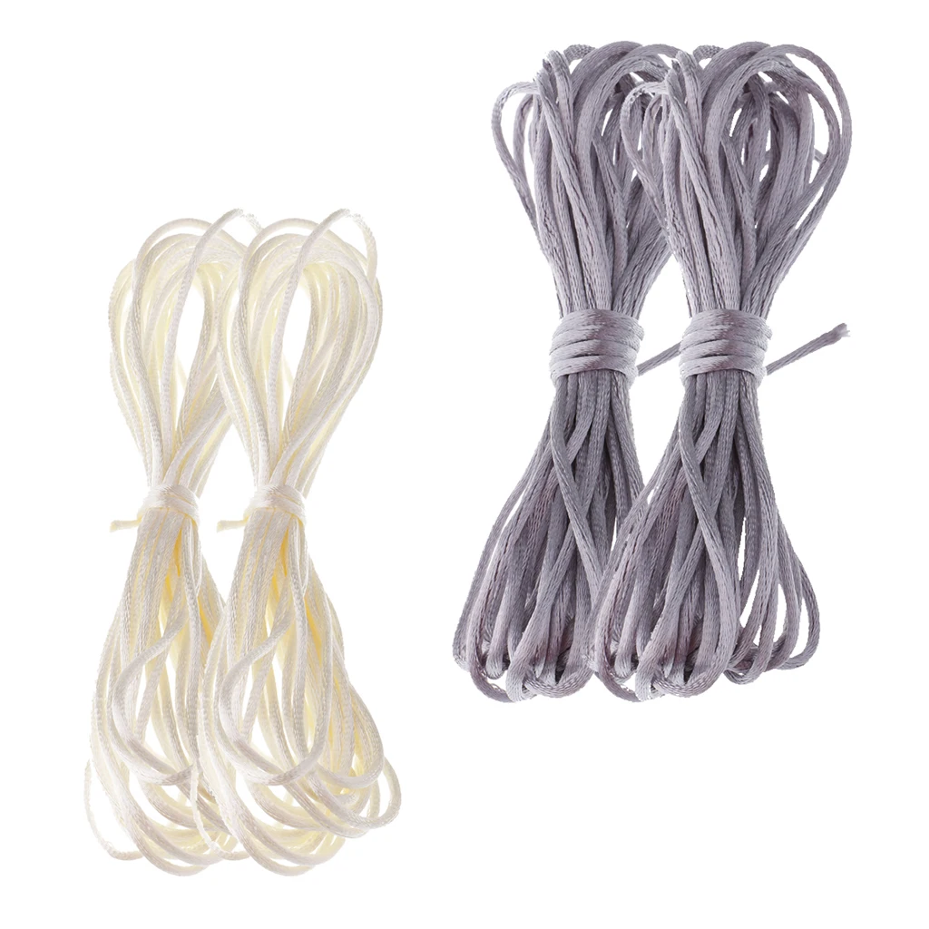 4 Bundles Mixed Crafts String DIY Jewelry Making Waxed Cord for Bracelet Pendant Necklace Thread | Украшения и аксессуары