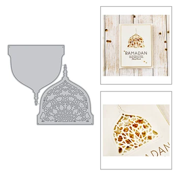 

2020 3D New Metal Ramadan Cutting Dies Furniture Festival Scrapbooking For DIY Paper Decorative Embossing Stencil Card Stamp
