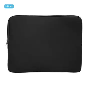 

Laptop Sleeve Solid Color Double Zipper Hand Carry Bag Notebook Protective Case