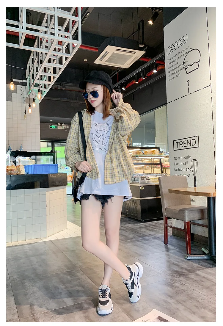 2019 осенние женские кроссовки Harajuku модные повседневные Прогулочные кроссовки на платформе дышащие удобные кроссовки zapatos mujer