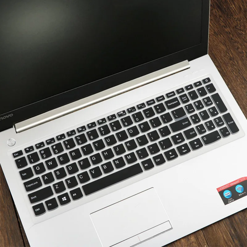 Black Аксессуары для ноутбуков lenovo Ideapad 310 15 510 15 110 15 17, ноутбук 15 ''15,6 дюймов, защитный чехол для клавиатуры ноутбука - Цвет: Black