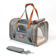 Переносная переноска для собак, рюкзак для питомцев, переноска для кошек, переносная дорожная сумка для маленьких собак, мягкая дышащая переноска для кошек