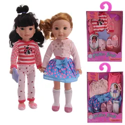 Boîte à vêtements de poupée pour fille, ensemble de cadeaux pour 14.5 pouces, Wellie Wisher Blythe & EXO & Paola retina & 1/6 BJD, accessoires de poupée, jouets de génération bricolage même 