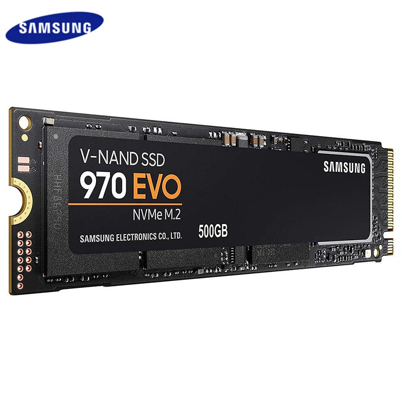 Samsung 970 EVO M.2 SSD 500GB 1 ТБ Внутренний твердотельный диск HDD жесткий диск дюймовый ноутбук Настольный MLC PC диск Портативный SSD накопитель