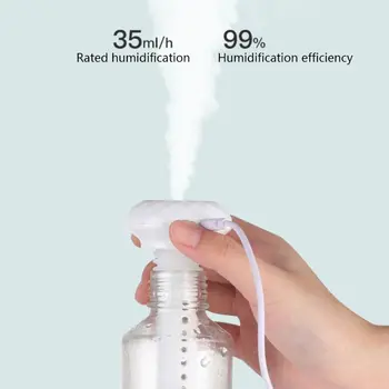 

Mini Portable Spray Humidifier Atomizer Alcohol Dispensor Touchless Sanitizer Dispenser for Home Office Household Air Treatment