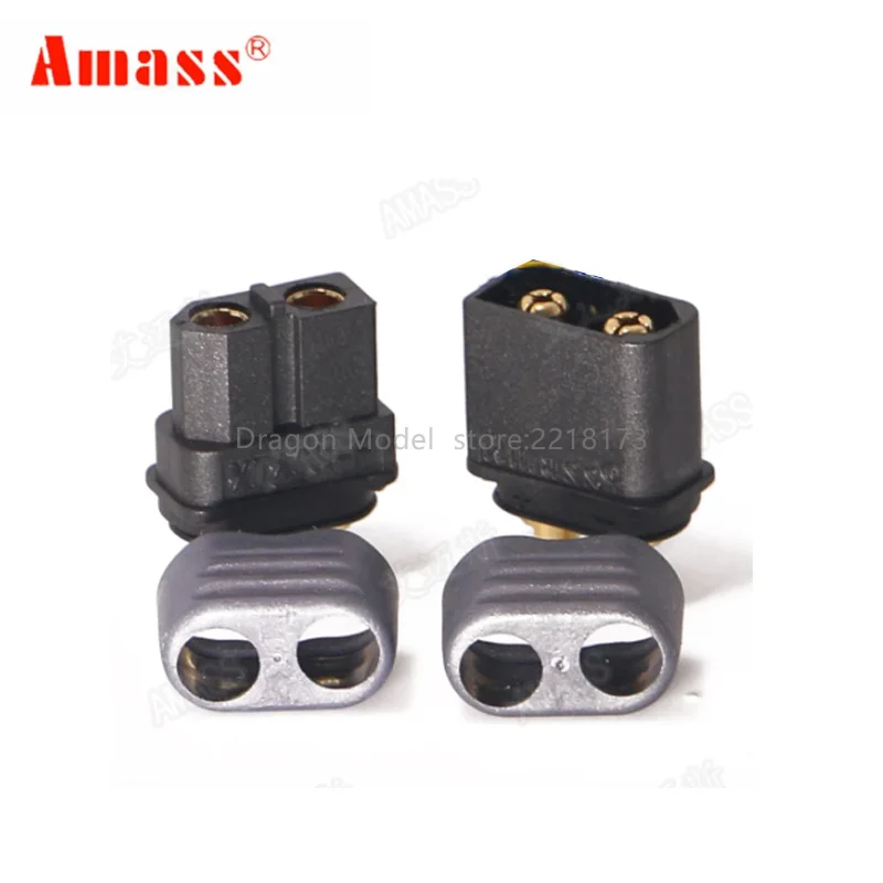 10 Pairs Amass XT60+ XT60H Bullet Connectors Male Female Power Plugs Power RC LV Lipo Battery Motor 3D printer 27