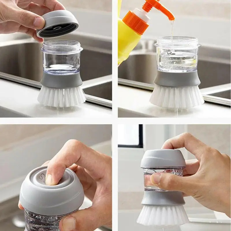Кухонный инструмент скребок для сковороды антипригарное масло обеззараживание горшок для промывания кисти напорная жидкость для мытья посуда уборки щетка