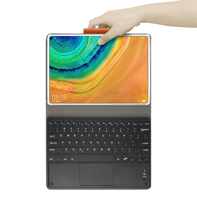 Чехол с беспроводной Bluetooth клавиатурой для HUAWEI MatePad Pro MRX W09/AL09 магнитный чехол