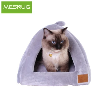 

MESNUG Comfortable House For Cat All Season Warm Soft Antislip Kitten Bed High Elastic Quality Pet Tent Home Removable Mat