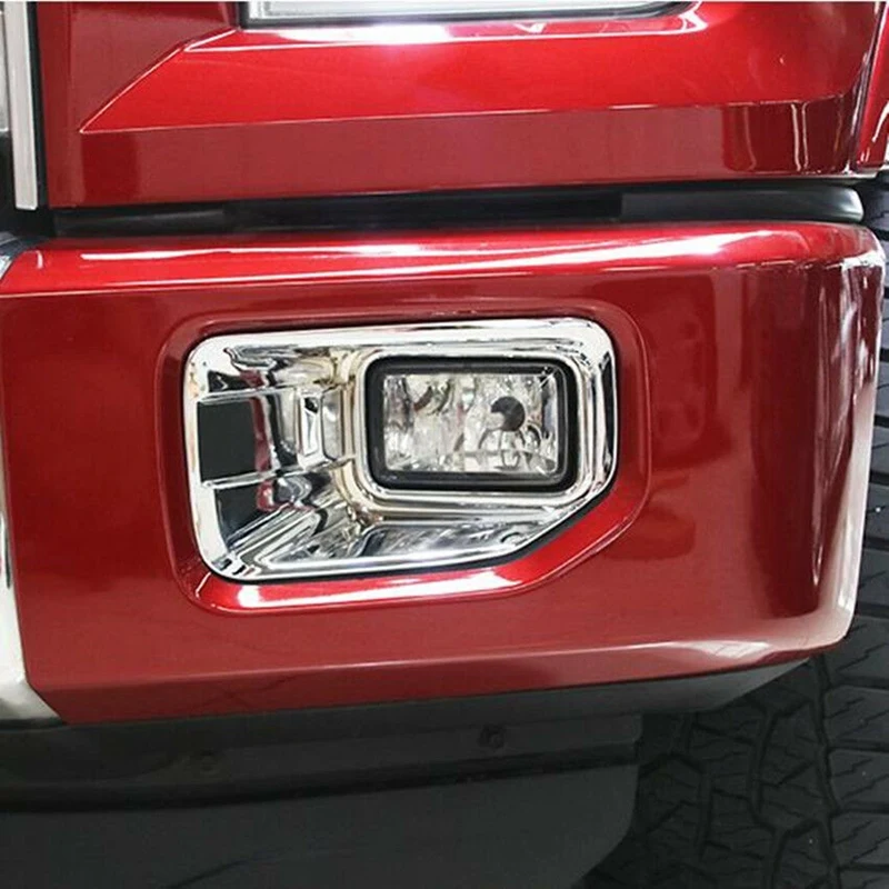 ABS Хромированная передняя противотуманная фара декоративная накладка для Ford F-150- аксессуары