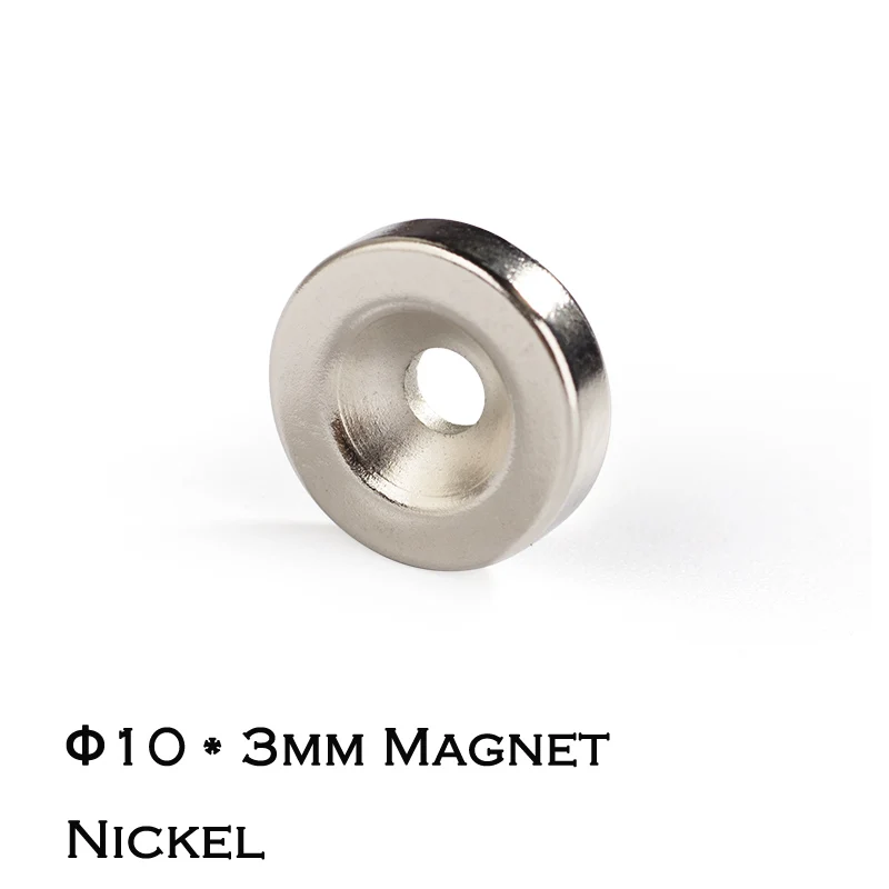 Master Magnetics круглое основание неодимовый магнит крепеж с 3 мм центральным отверстием хромированная пластина 12 мм диаметр 3 мм Толщина - Цвет: Dia10x3 no screw