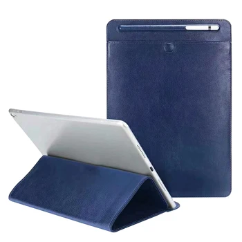 

Soft Case Storage Tablet Accessory Anti Slip Pen Slot Fitted Protective Cover Magnetic Button Stand Holder For IPad Pro11 2020