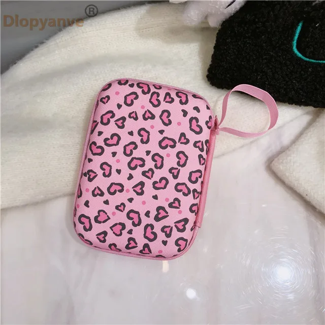 15 Коробка для наушников на молнии сумка Мелодия Две звезды Cinnamoroll Dumbo Сейлор Мун Единорог леопардовый узор 9,5 см* 13,3 см - Цвет: 15