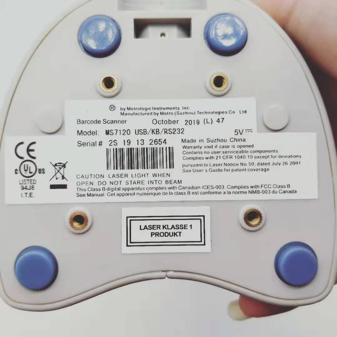USB сканер штрих кода METROLOGIC MK7120/MS7120 для HONEYWELL 71A38 31A38 запчасти принтера|scanner|scanner