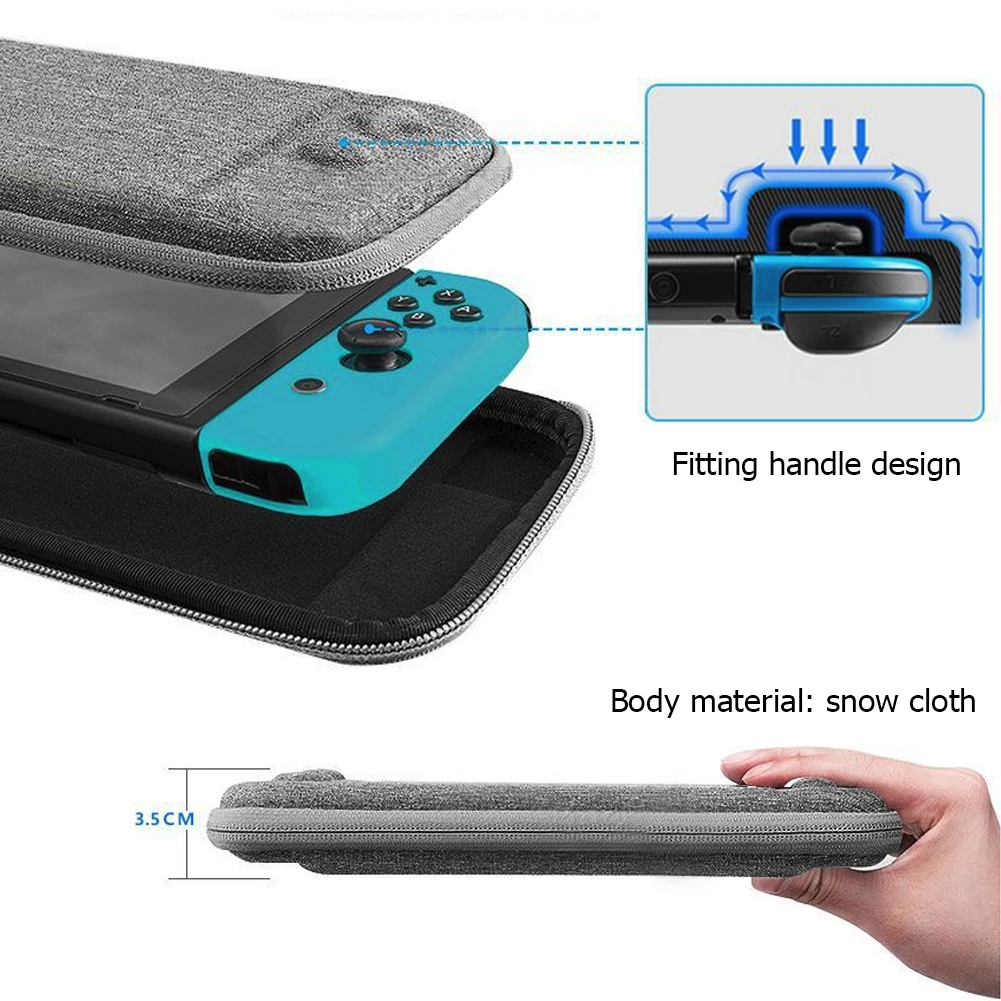 Сумка Switch, чехол, супер тонкая сумка для переноски, сумка для пульта, игровая карта, идеально подходит для пульта, сумка Switch