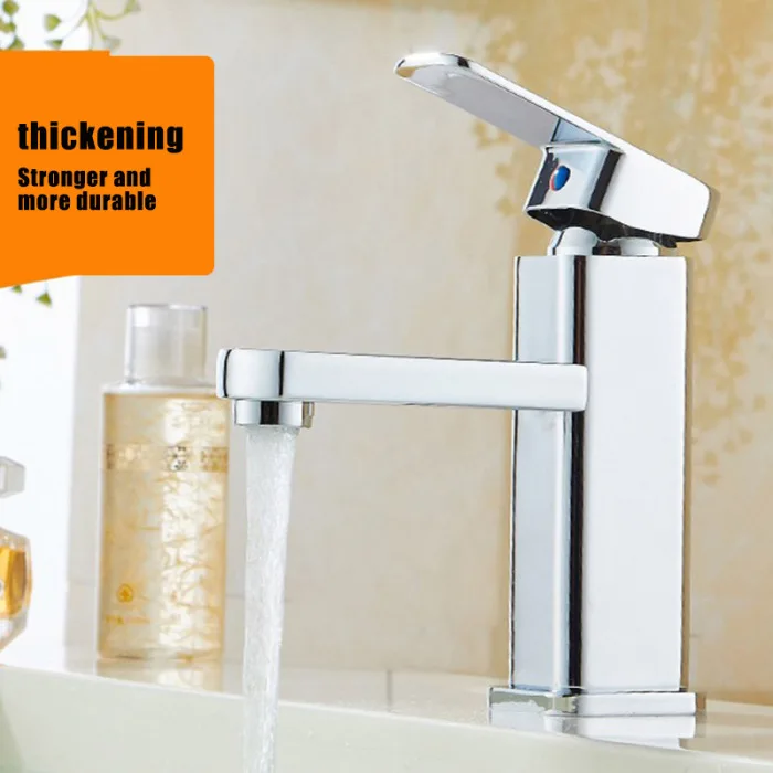 Badarmatur Wasserhahn Waschtisch Mischbatterie Einhebelmischer Waschbecken Bad Toilette HKS99