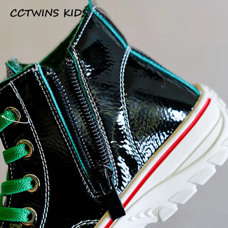 CCTWINS/детская обувь; коллекция года; Сезон Зима; модная спортивная обувь для маленьких девочек; высокие кроссовки для мальчиков; Детские повседневные кроссовки; FH2656