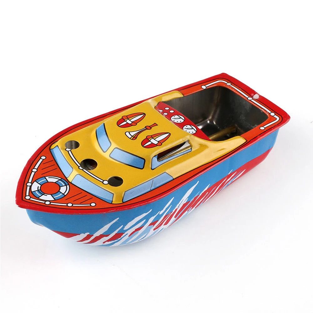

Retro Kids Children Steam Classic Fun Educational Decorative Experimental Gifts Floating Toy Colorful Collection Candle Boat