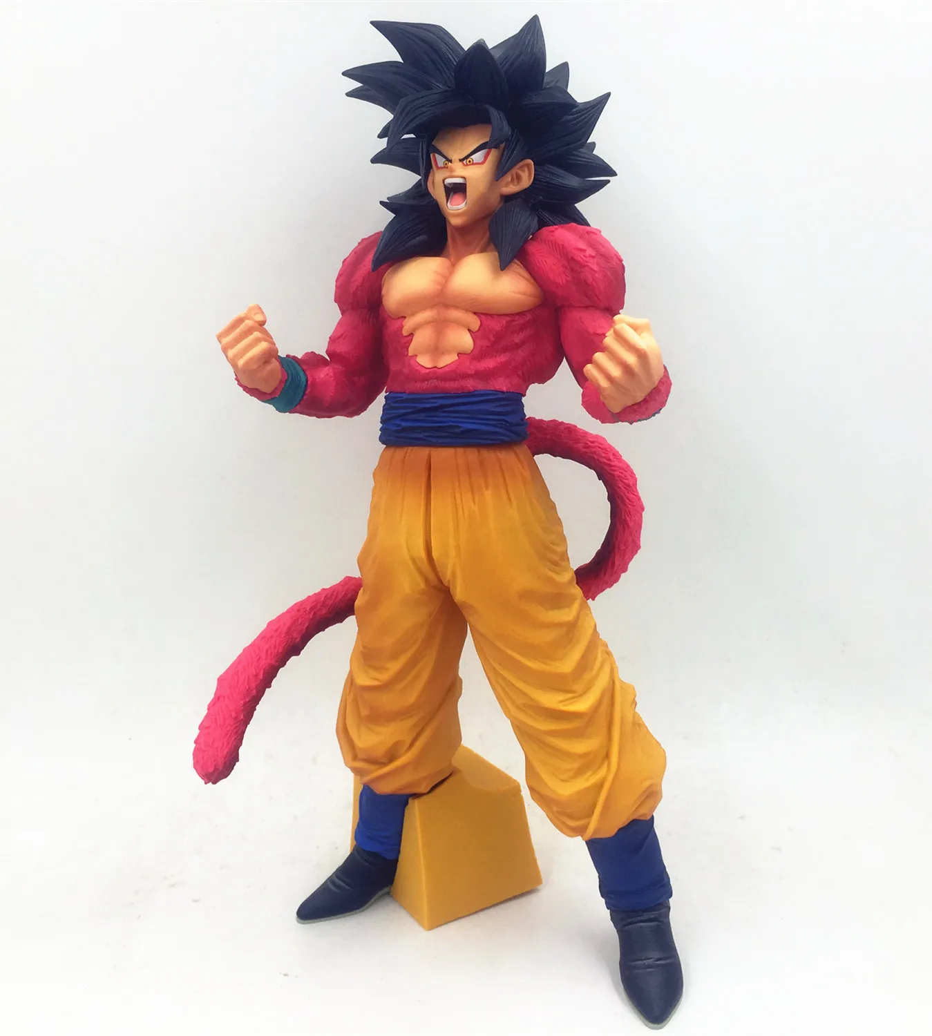 

Cheng yuan Anime Garage Kit Model Dragon Ball sp gt Super 4 Sun Wukong Explosive Gas PVC Box Decoration