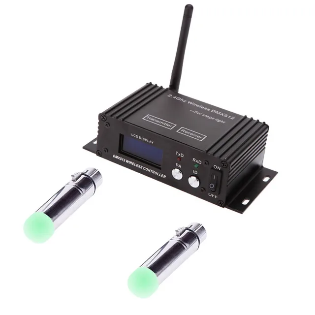 DMXレシーバー DMX512 2.4G ISMワイヤレス受信機 DMXレシーバー DMX512 2.4G ISMワイヤレス受信機 2.4GワイヤレスDMX512