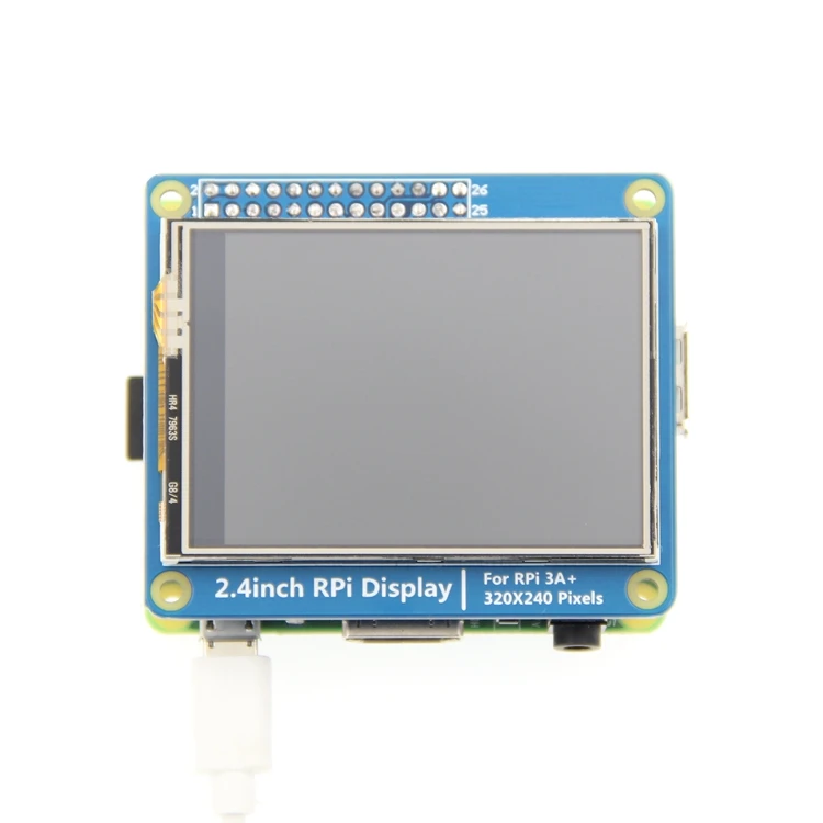 2,4 дюймов raspberry pie цветной TFT lcd совместимый с raspberry pi 3A+/3B