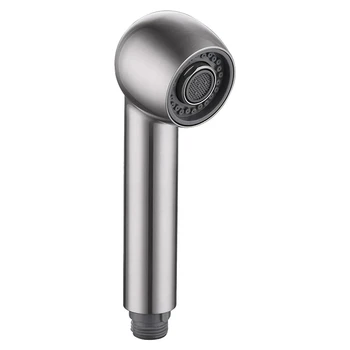 

Kitchen Sink Pull Down Faucet Head Replacement 2-Functions Pull Out Sprayer Head Brushed Nickel,1Pcs