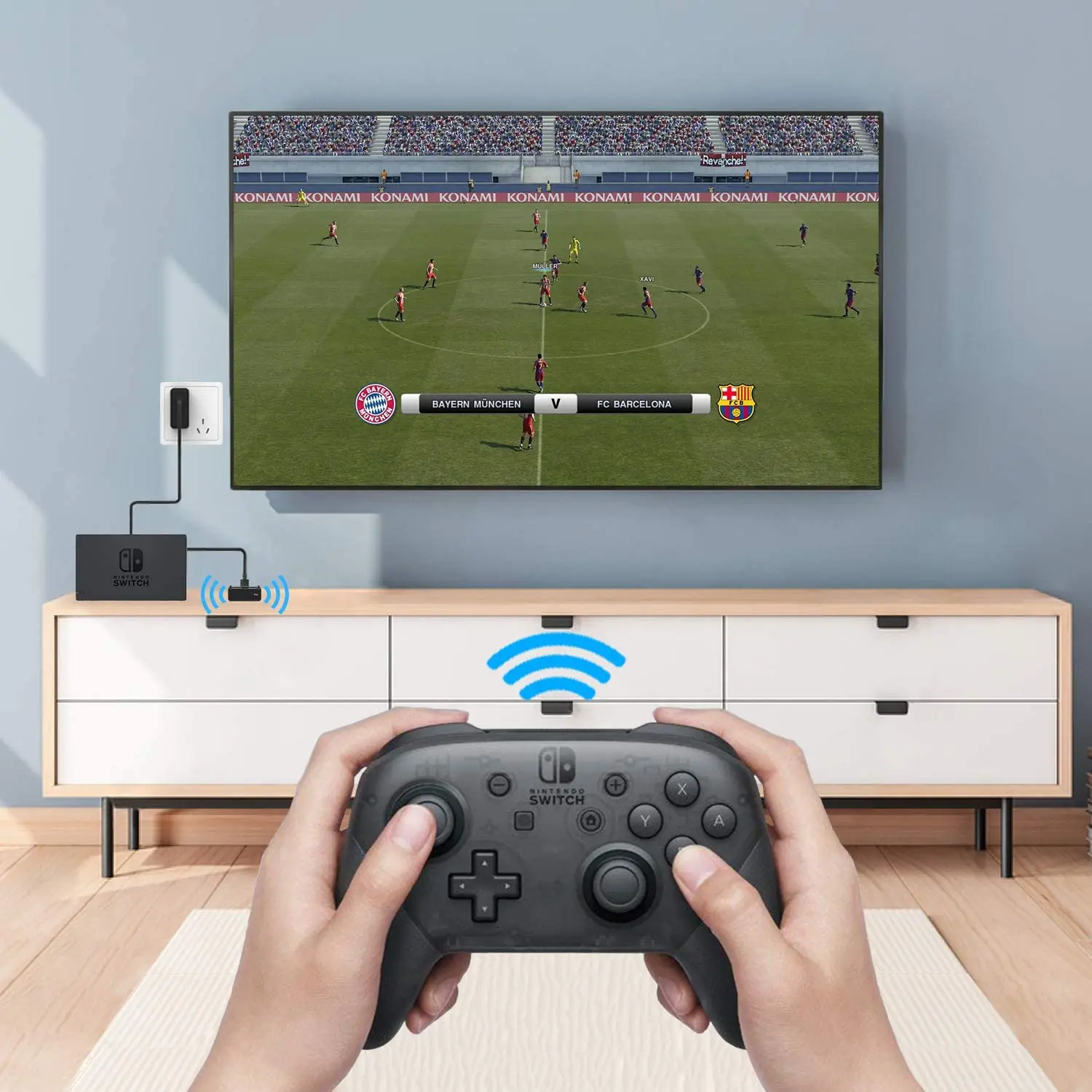 Беспроводной адаптер AIXXCO Bluetooth 5 0 EDR A2DP SBC USB C Type с низкой задержкой для коммутатора