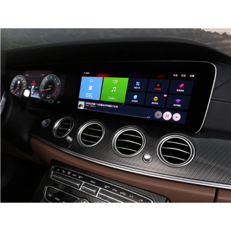 Car Multimedia Player NAVI For Mercedes Benz MB E Class W213 S213 2017 2018 2019 2020 Stereo GPS Navigation