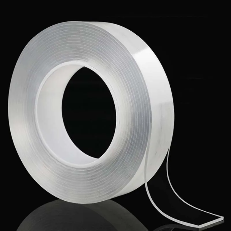 

Double Sided Tape Nano Magic Tape Transparent No Trace Acrylic Reusable Waterproof Adhesive Tape Cleanable Home Improvemen
