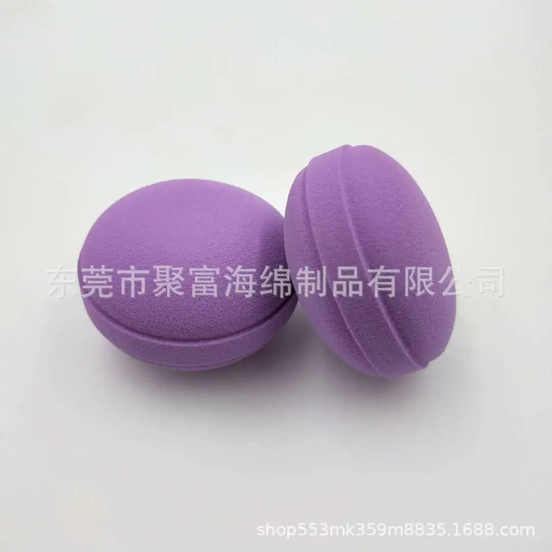 Puff производители Macarons Puff макияж губка стерео Косметическая пуховка яйцо влажное и сухое двойного назначения Макияж инструмент красоты