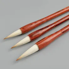 Китайская кисть для каллиграфии, Caligrafia, несколько волос, обычная кисть для рисования пейзажа, кисть для рисования, Tinta, Китай