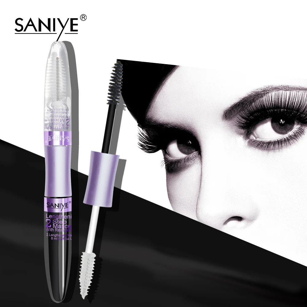 Водостойкая тушь для глаз SANIYE удлиняющие черные ресницы наращивание ресниц