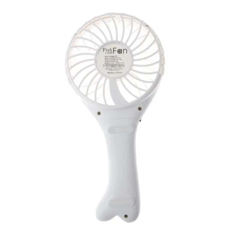 Rotary Handheld Mini Fan USB Power Rechargeable Battery Operated Hand Bar Fans portable for Home Office outdoor travel