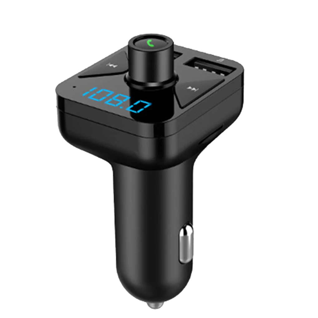Автомобильный MP3-плеер светодиодный экран Bluetooth Hands-Free Match 3.4A зарядный порт USB поддержка tf-карты - Формат цифровых медиаданных: 1