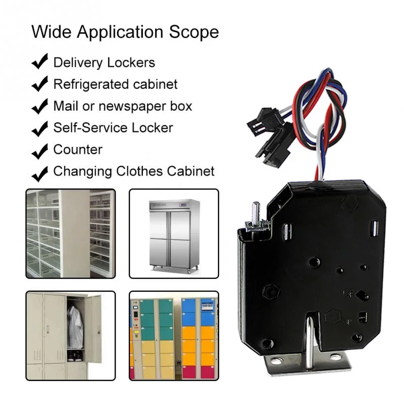 New Design Lock DC 12V Supermarket Intelligent Locker