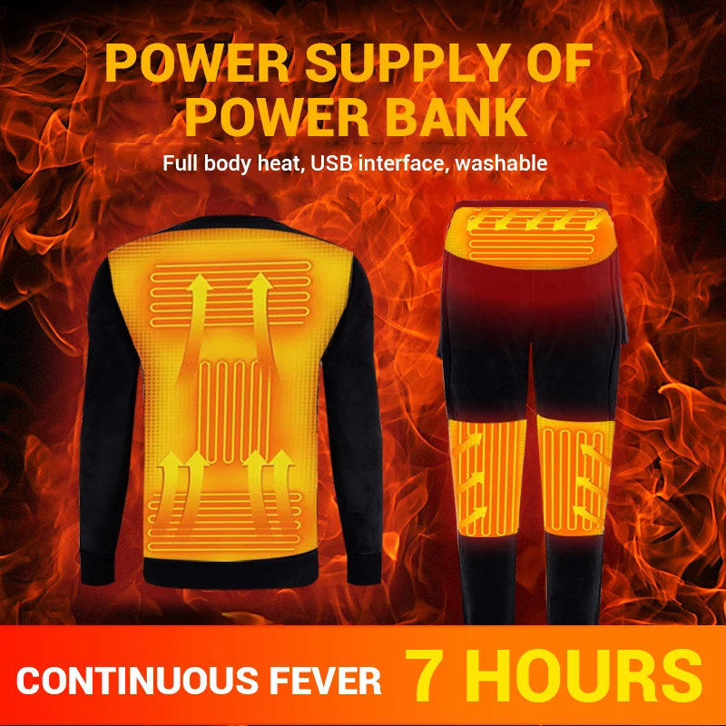 Heating Motorcycle Jacket Men Heated Underwear