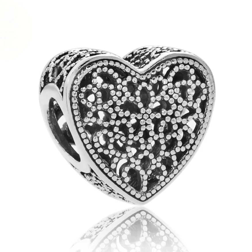 Openworrk I Love You Best Mother Blooming Heart Filled With Romance Charm Fit Pandora Bracelet 925 Sterling Silver Bead Jewelry