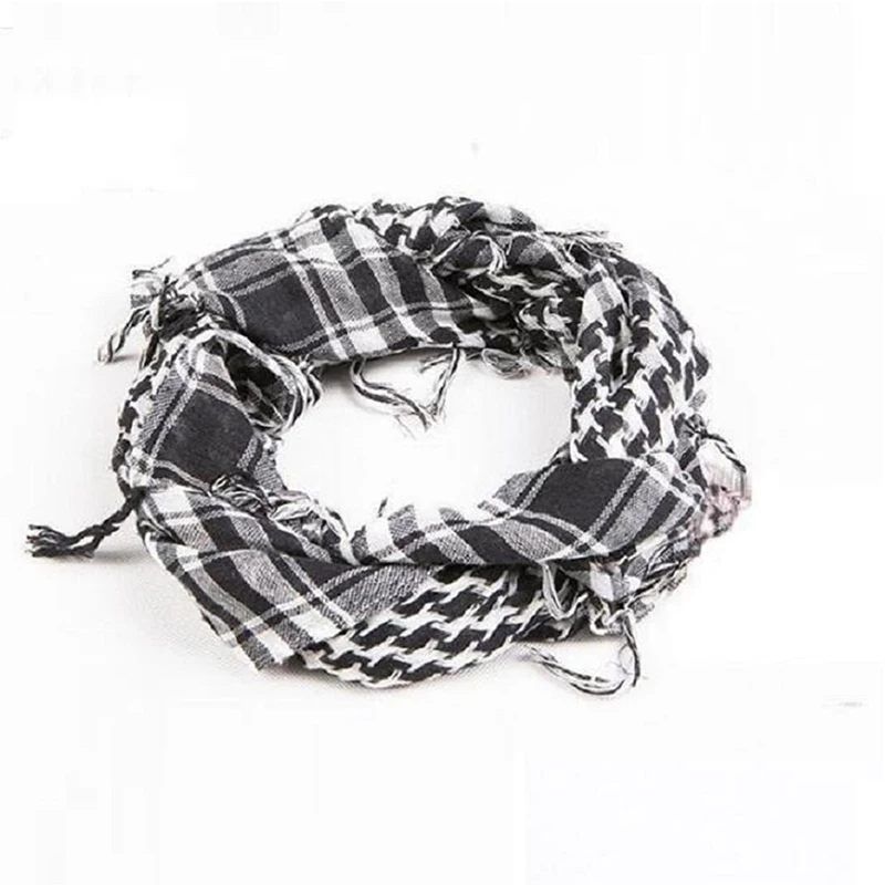 Military Tactical Desert Scarf Outdoor Hiking Scarves Army Shemagh Arab Scarf Neck Cover Head Wrap Windproof  Unisex Hunting