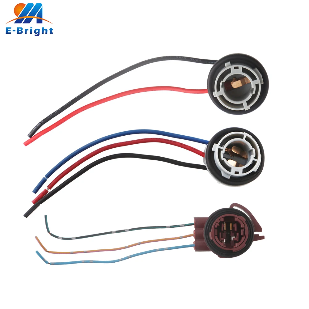 2 шт. P21W 1156 BA15S BAU15S P21/5W 1157 BAY15D 3157 оригинальный автомобильный Базовый адаптер для