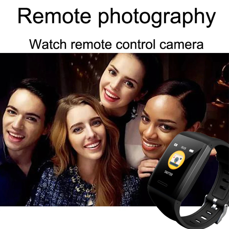 Часы фитнес-трекер smartband Монитор артериального давления smartwatch pulseira Интеллектуальный умный часы спортивный смарт-браслет pk q6s Часы фитнес-трекер smartband smartwatch pulseira inteligente cicret браслет re