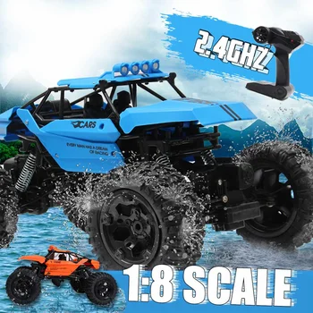 

Large 1:8 RC Car 4WD Climbing Car High Speed Drive Bigfoot Car Remote Control Model Off-Road Vehicle Toys For Boys Kids Gifts