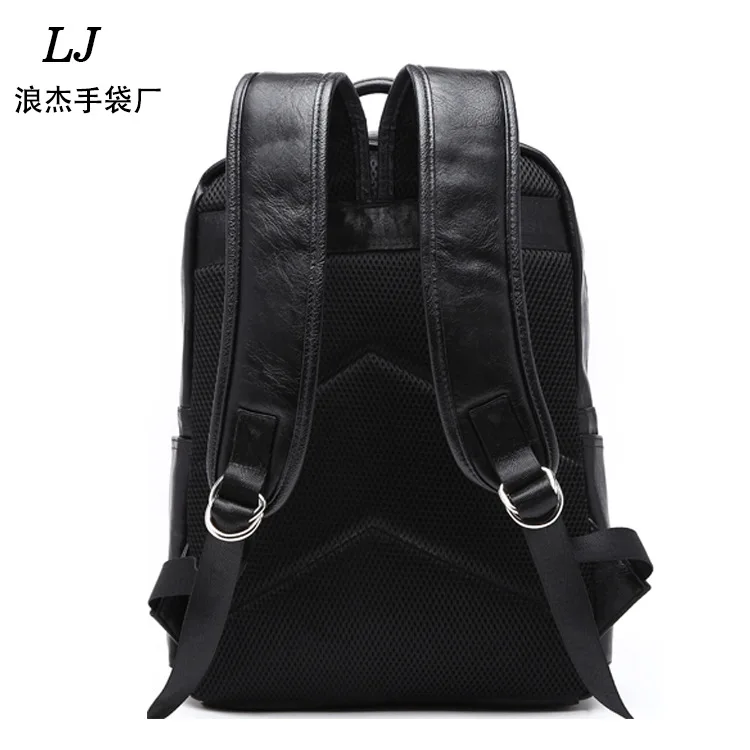 

Casual Men Backpack Pu Korean-style Schoolbag Backpack Simple Back