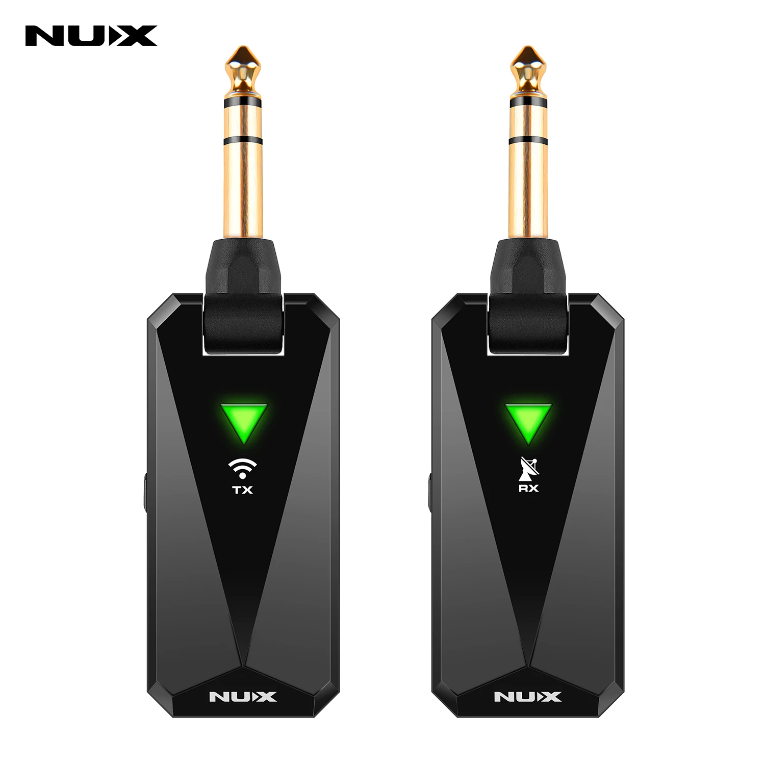

NUX B-5RC 2.4G Guitar Wireless System Transmitter & Receiver 15M Transmission Distance Built-in Rechargeable Lithium Battery
