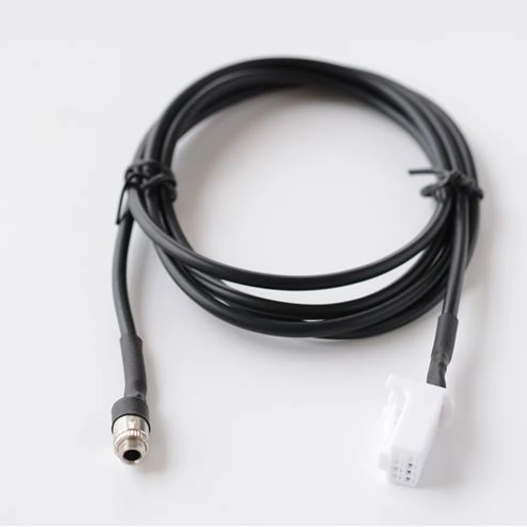 3.5mm Audio Female Socket AUX IN Input Interface Adapter Cable Fit for Suzuki HRV Swift Jimny Vitra