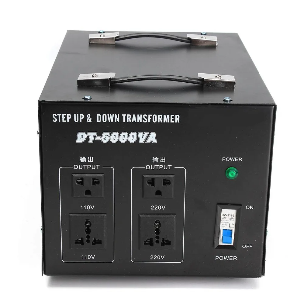 6-500-1000-2000-3000-5000W-Heavy-Duty-Voltage-Regulator-Converter-Power-Transformer-220V-auf-110V-Converter