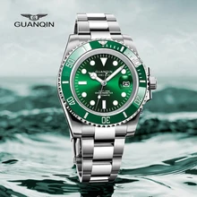 

GUANQIN Mechanical Automatic Watch Men's Watch Top Fashion Business Sapphire Mirror Stainless Steel Case NH35A Movement Movemen