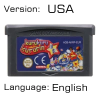 Kurukuru USA 32 бит видеоигры картридж Консоли Карты для nintendo GBA SPT SPG серии спортивных игр издание - Цвет: Kurukuru USA