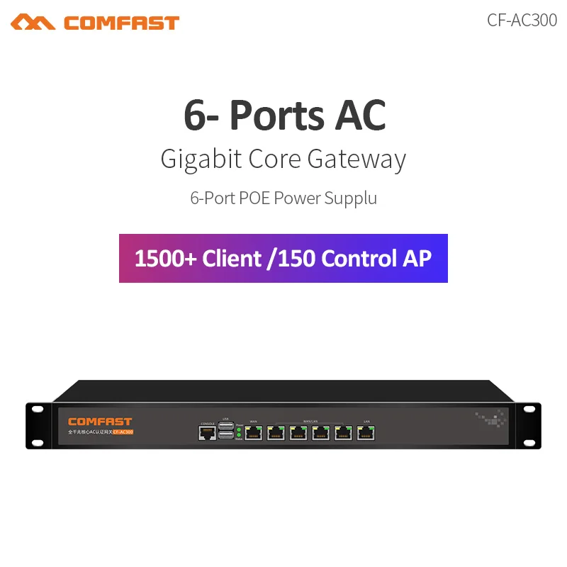 Роутер Comfast AC300 6 портов гигабитный AC|Беспроводные роутеры| |