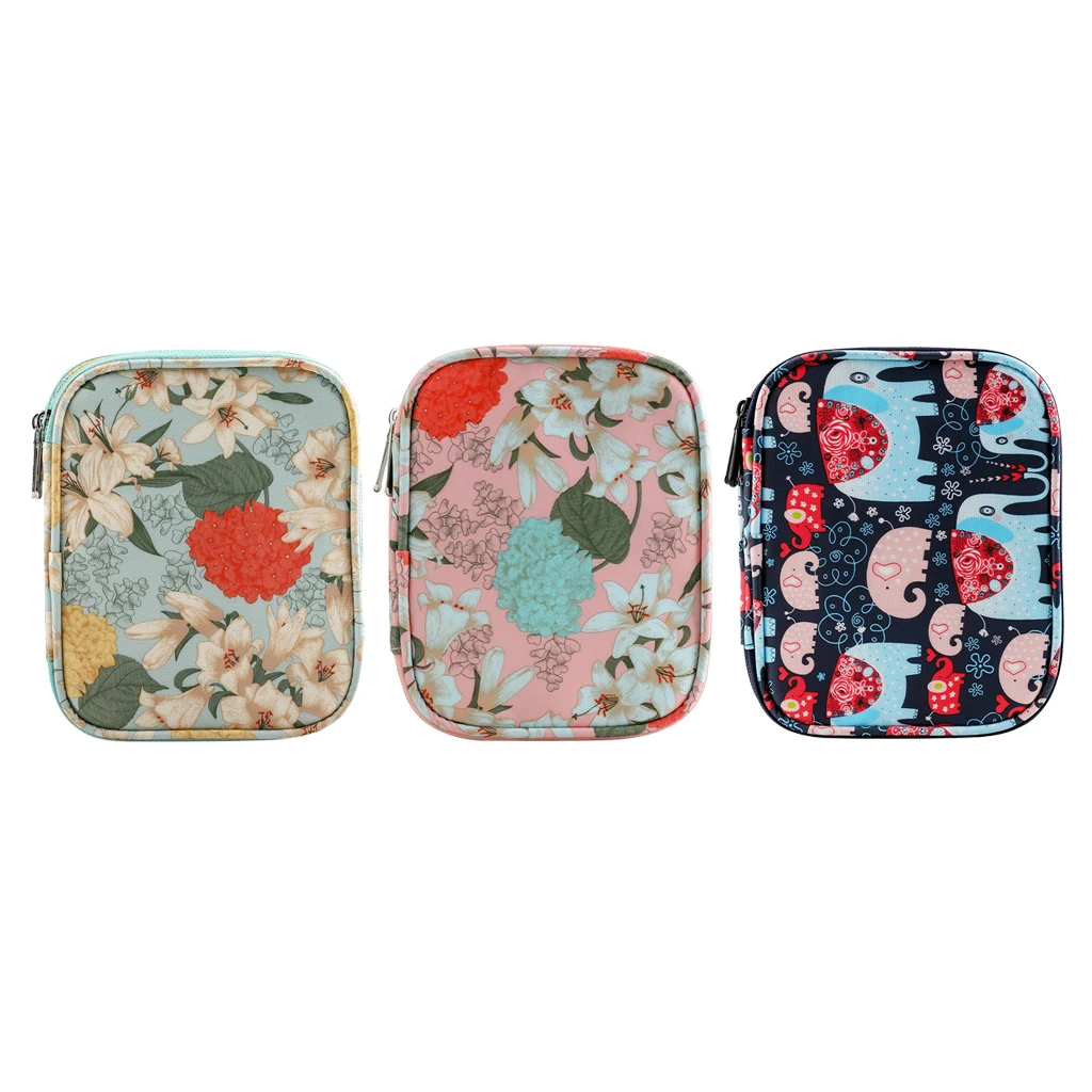 Oxford Cloth Crochet Hook Case Empty Zipper Bag Portable Travel Crochet Storage Bag with Web Pocket for Carrying Crochet Needles Oxford Cloth Crochet Hook Case Empty Zipper Bag Portable Travel Crochet Storage Bag with Web Pocket for Carrying Crochet Needles