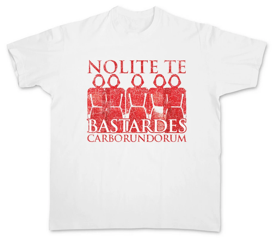 Футболка с надписью Nolite Te Bastardes Carborundorum летняя стильная футболка The Latin Handmaid'S Tale |